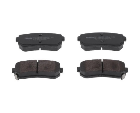 Brake pad set, disc brake FDB4986 Ferodo
