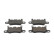 Brake pad set, disc brake FDB5024 Ferodo, Thumbnail 2