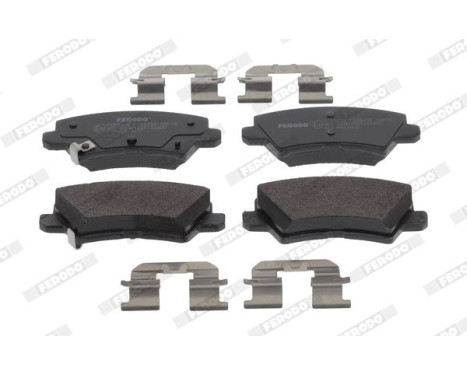 Brake pad set, disc brake FDB5036 Ferodo, Image 2