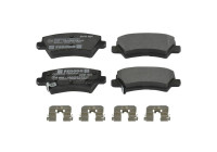 Brake pad set, disc brake FDB5036 Ferodo