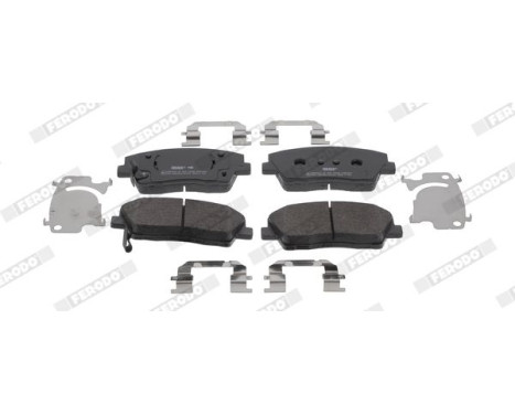 Brake pad set, disc brake FDB5044 Ferodo, Image 2