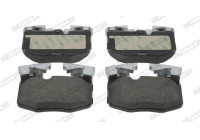 Brake pad set, disc brake FDB5055 Ferodo