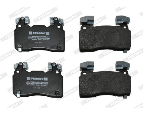 Brake pad set, disc brake FDB5058 Ferodo, Image 3