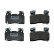 Brake pad set, disc brake FDB5058 Ferodo, Thumbnail 2