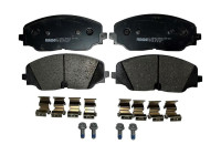 Brake pad set, disc brake FDB5063 Ferodo
