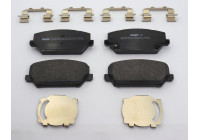 Brake pad set, disc brake FDB5099 Ferodo