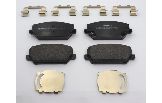 Brake pad set, disc brake FDB5099 Ferodo