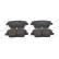 Brake pad set, disc brake FDB5100 Ferodo, Thumbnail 2