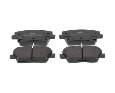 Brake pad set, disc brake FDB5100 Ferodo