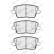 Brake pad set, disc brake FDB5100 Ferodo, Thumbnail 2