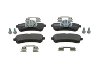 Brake pad set, disc brake FDB5108 Ferodo