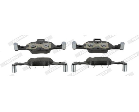 Brake pad set, disc brake FDB5114 Ferodo