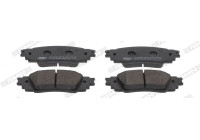 Brake pad set, disc brake FDB5122 Ferodo
