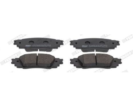 Brake pad set, disc brake FDB5122 Ferodo