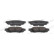 Brake pad set, disc brake FDB5122 Ferodo, Thumbnail 2
