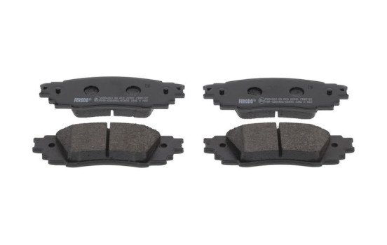 Brake pad set, disc brake FDB5122 Ferodo