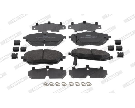 Brake pad set, disc brake FDB5146 Ferodo, Image 2