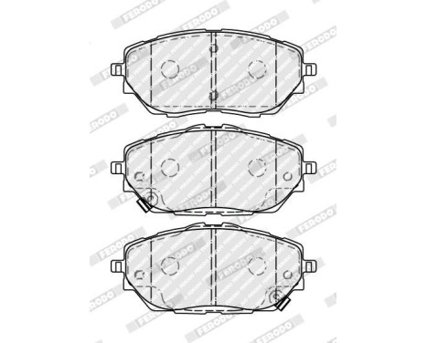 Brake pad set, disc brake FDB5146 Ferodo, Image 2