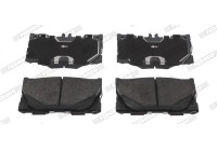 Brake pad set, disc brake FDB5149 Ferodo
