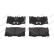 Brake pad set, disc brake FDB5149 Ferodo, Thumbnail 3