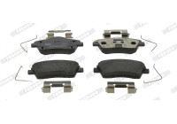 Brake pad set, disc brake FDB5154 Ferodo
