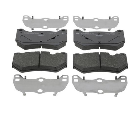 Brake pad set, disc brake FDB5156 Ferodo