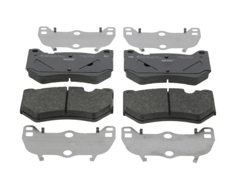 Brake pad set, disc brake FDB5156 Ferodo