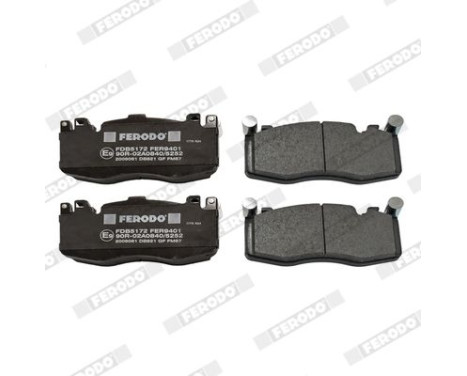 Brake pad set, disc brake FDB5172 Ferodo, Image 2