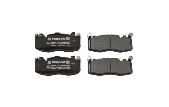 Brake pad set, disc brake FDB5172 Ferodo