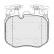 Brake pad set, disc brake FDB5173 Ferodo