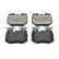 Brake pad set, disc brake FDB5173 Ferodo, Thumbnail 2