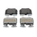 Brake pad set, disc brake FDB5173 Ferodo, Thumbnail 4