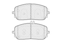 Brake pad set, disc brake FDB5179 Ferodo