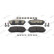 Brake pad set, disc brake FDB5179 Ferodo, Thumbnail 2