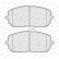 Brake pad set, disc brake FDB5179 Ferodo, Thumbnail 2