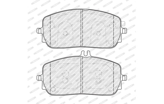 Brake pad set, disc brake FDB5179 Ferodo, Image 2