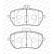 Brake pad set, disc brake FDB5180 Ferodo, Thumbnail 2
