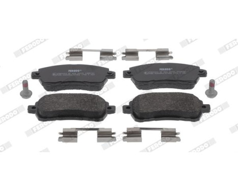 Brake pad set, disc brake FDB5181 Ferodo