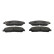 Brake pad set, disc brake FDB5182 Ferodo, Thumbnail 3