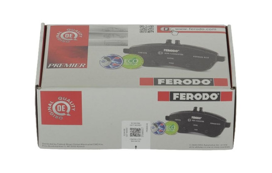 Brake pad set, disc brake FDB5182 Ferodo, Image 4