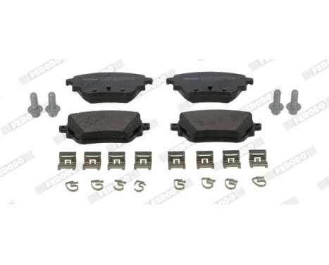 Brake pad set, disc brake FDB5183 Ferodo