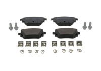 Brake pad set, disc brake FDB5183 Ferodo