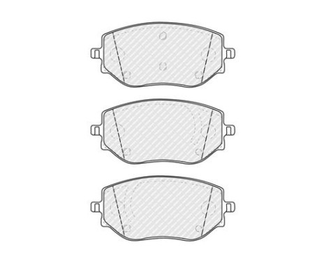 Brake pad set, disc brake FDB5192 Ferodo, Image 2