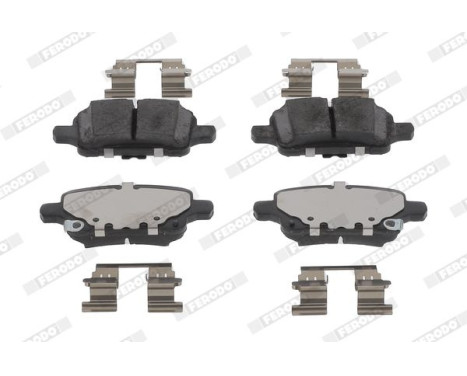 Brake pad set, disc brake FDB5193 Ferodo