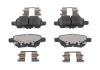 Brake pad set, disc brake FDB5193 Ferodo