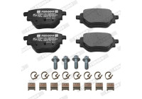 Brake pad set, disc brake FDB5196 Ferodo