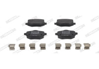 Brake pad set, disc brake FDB5197 Ferodo