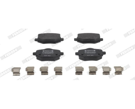 Brake pad set, disc brake FDB5197 Ferodo