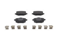 Brake pad set, disc brake FDB5197 Ferodo