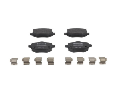 Brake pad set, disc brake FDB5197 Ferodo